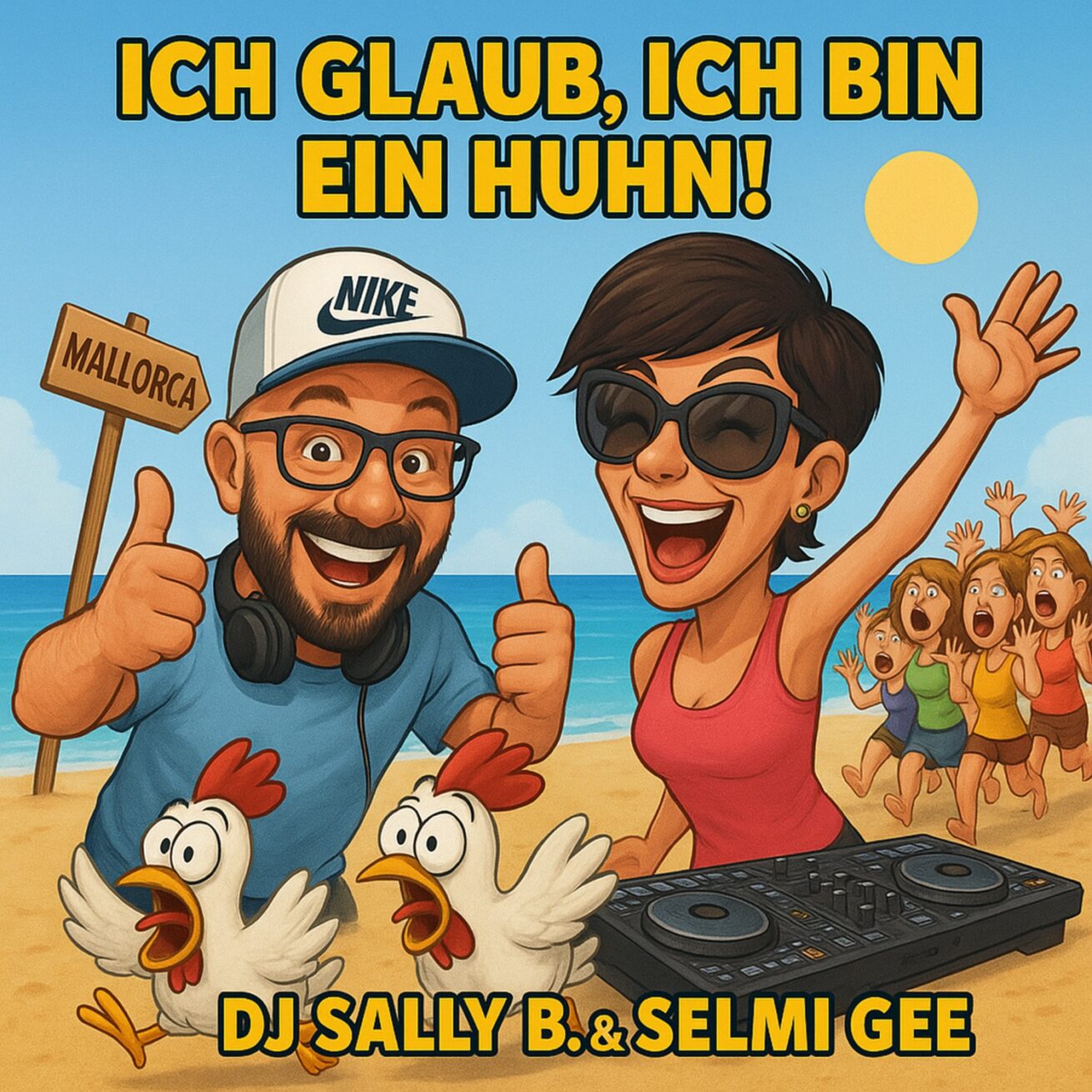 Ich glaub, ich bin ein Huhn! – der neue Popschlager von DJ Sally B. and Selmi Gee