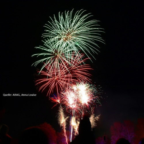 Jahresende mit Knall