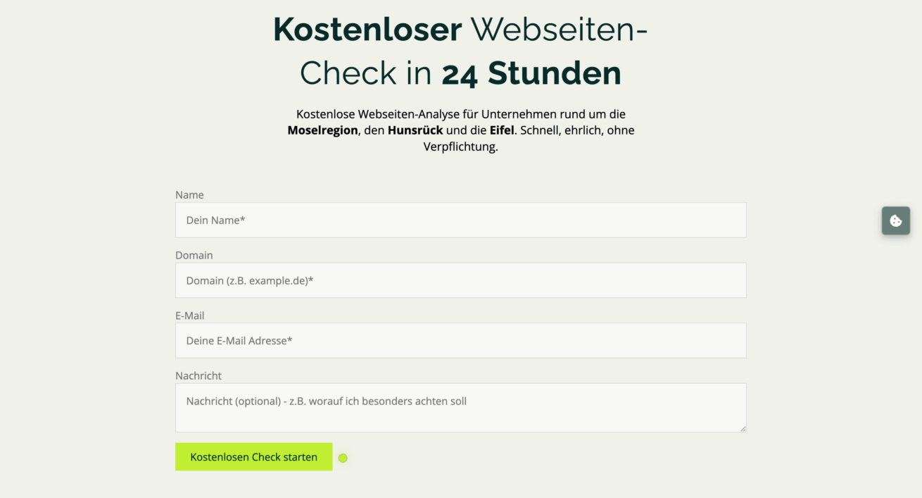 Nach Digitalbericht: WebSolution24 bietet kostenlosen Webseiten-Check, Analyse & Audit für Moselbetriebe