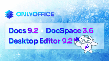 ONLYOFFICE veröffentlicht DocSpace 3.6 und Docs 9.2: Neue KI-Agenten und mehr Anpassungsmöglichkeiten