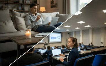 Präsenzstudium oder Fernstudium? Ein Kostencheck, der Klarheit schafft