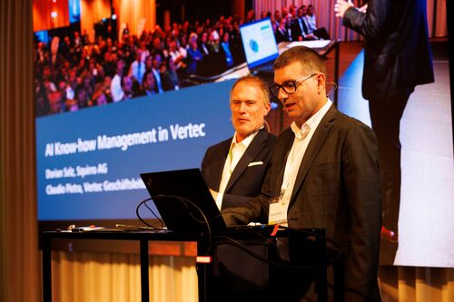 Squirro und Vertec schließen OEM-Partnerschaft für GenAI-Funktionen