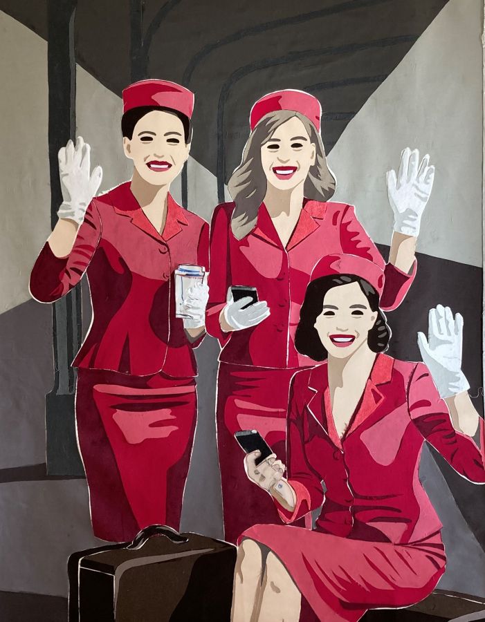 URSULA NIEHAUS  – Der Stoff, aus dem die Bilder sind – 11. Januar bis 22. Februar 2026