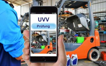 UVV-Prüfungen für Stapler managen. Dokumentation der Wartungen für Flurförderzeuge