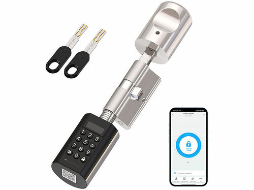 VisorTech Elektronischer Tür-Schließzylinder TSZ-805