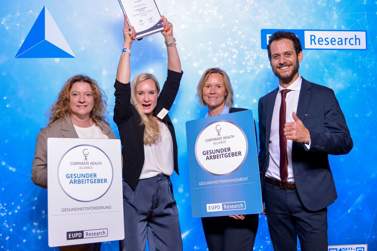 Volkswagen-Standort Wolfsburg als „Gesunder Arbeitgeber“ ausgezeichnet