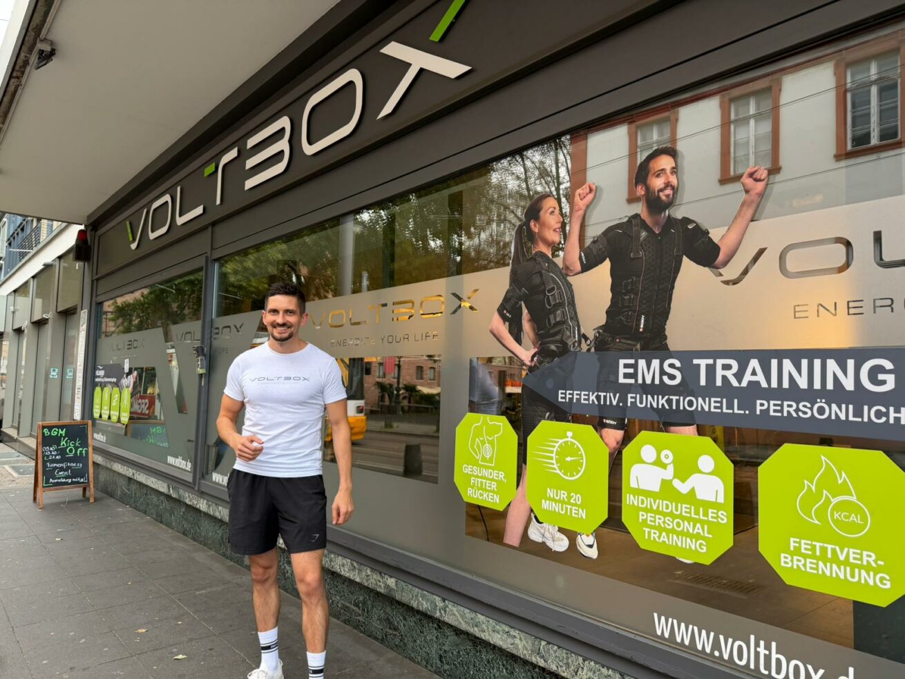 VOLTBOX Mainz: EMS-Training in 20 Minuten