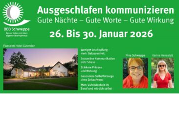Wie Schlaf die Kommunikation stärkt –   einzigartiges Seminar feiert Premiere