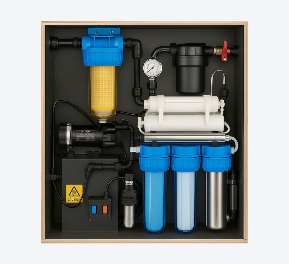 Winteraktion:  20% Winterrabatt auf alle Wasserfilterkomplettsysteme