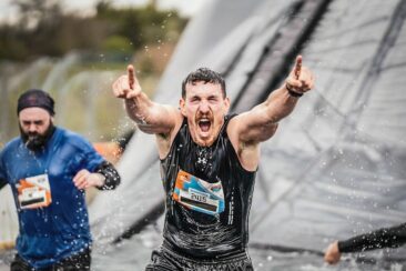 Action, Teamgeist und Schlamm: Der Hotfoot Run kommt zum Montgolfiadengelände