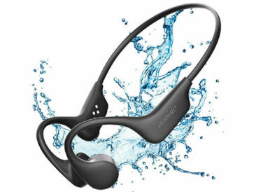 auvisio Wasserdichter Knochenschall-Kopfhörer OHS-410.bt