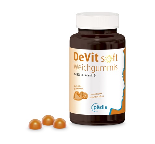 DeVit soft Weichgummis: tägliche Vitamin-D-Versorgung leicht gemacht
