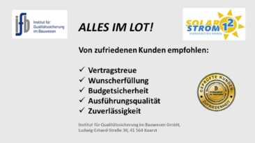Fachliche Kompetenz und Qualitätsarbeit sind für Profihandwerker selbstverständlich