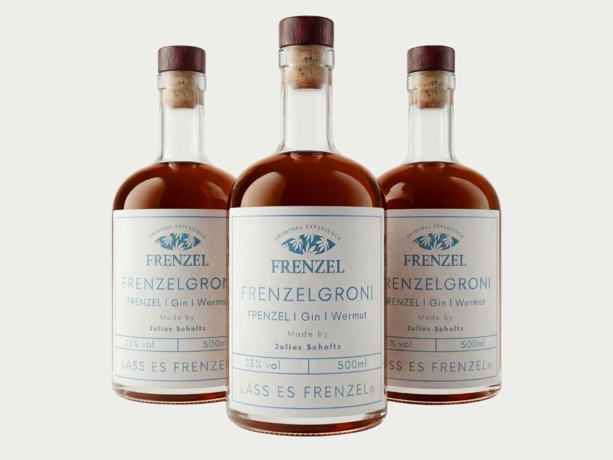 FRENZEL Grapefruit lanciert FRENZELGRONI in 0,5-Liter-Flasche