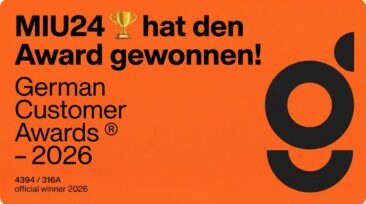German Customer Awards 2026: MiU24 BusinessBaumarkt zählt zu Deutschlands besten im Kundenservice