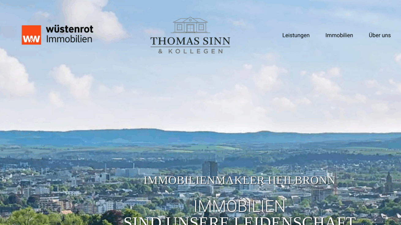 Immobilienmakler Heilbronn – Thomas Sinn & Kollegen / Wüstenrot Immobilien