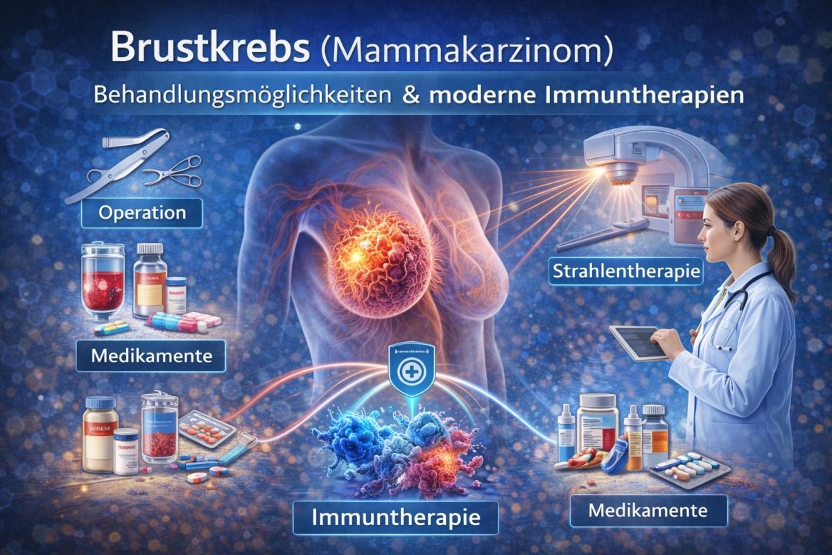 Immuntherapie bei Brustkrebs: Behandlungsmöglichkeiten & moderne Immuntherapien