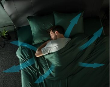 Kühl durch die Nacht: Wie Lyocell-Bettwäsche Schwitzen im Schlaf reduziert