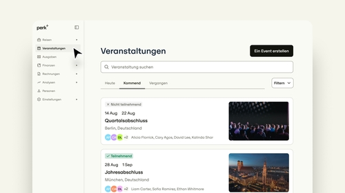Perk launcht KI-Eventlösung Perk Events