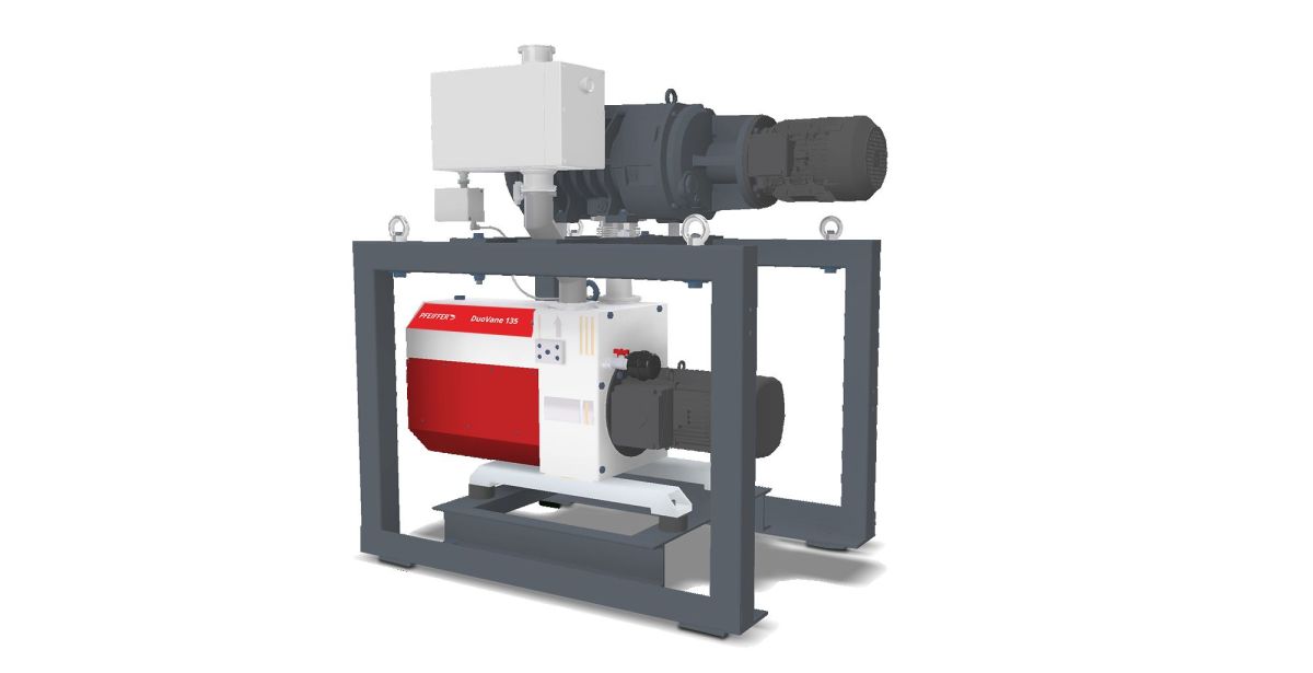 Pfeiffer Vacuum+Fab Solutions präsentiert COMBI WVD Vakuum-Booster-Pumpeneinheit