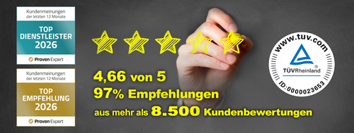 Scan- und Überspielservice mit TOP-Auszeichnungen in 2026