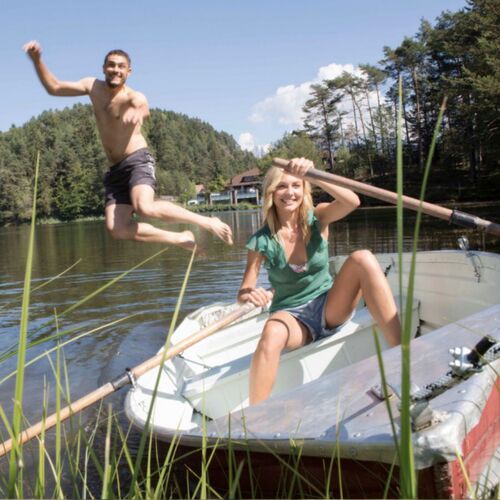 Sommer am Wolfsgrubener See: Baden, Ruhe, klare Luft