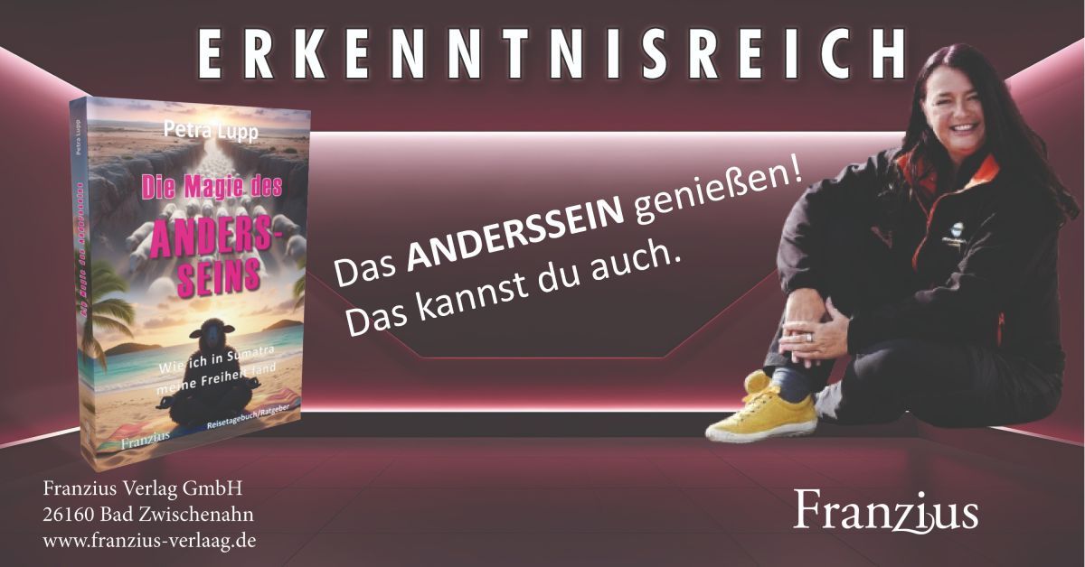 Story vom Schwarzen Schaf – ein Marketing-Gag in „Die Magie des ANDERSSEINS“? Interview mit Petra Lupp