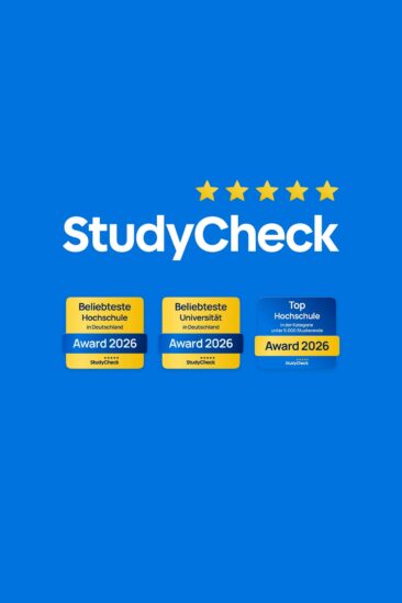 StudyCheck Award 2026: Diese Hochschulen überzeugen Studierende besonders