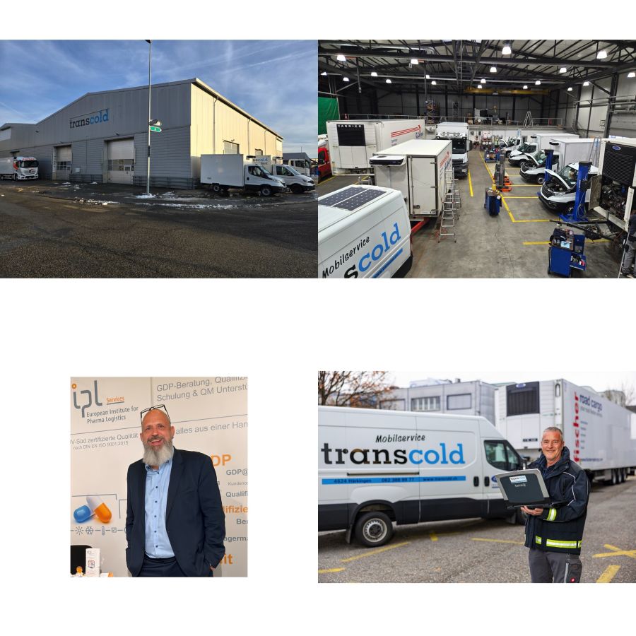 Transcold AG wird erste GDP-qualifizierte Carrier-Servicewerkstatt der Schweiz
