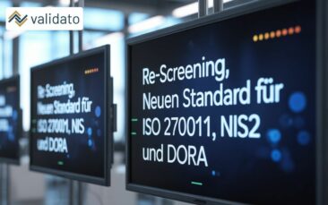 Validato: Re-Screening für ISO 27001, NIS2 und DORA – Sicherheit neu gedacht