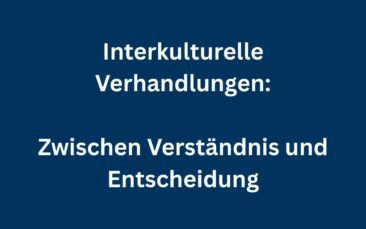 Warum internationale Geschäftsverhandlungen scheitern