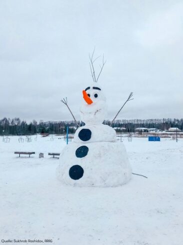 Willst du einen Schneemann bauen?