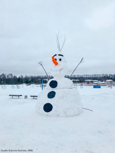 Willst du einen Schneemann bauen?
