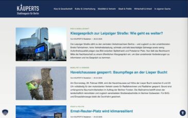 80 Jahre KAUPERT: Traditionsmarke startet Stadtmagazin für Berlin