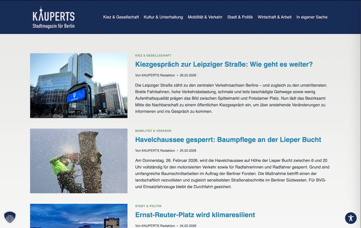 80 Jahre KAUPERT: Traditionsmarke startet Stadtmagazin für Berlin