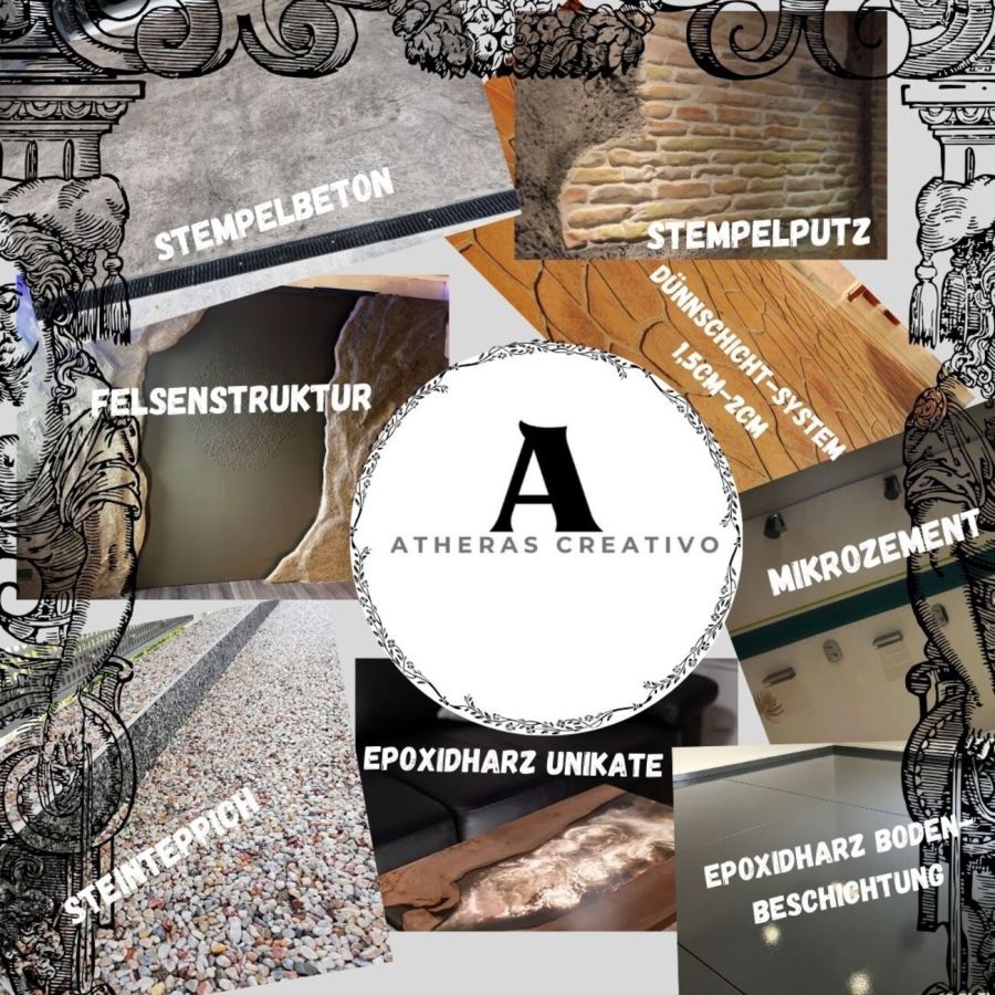 Alles aus einer Hand: Ganzheitliche Oberflächenkonzepte von ATHERAS CREATIVO