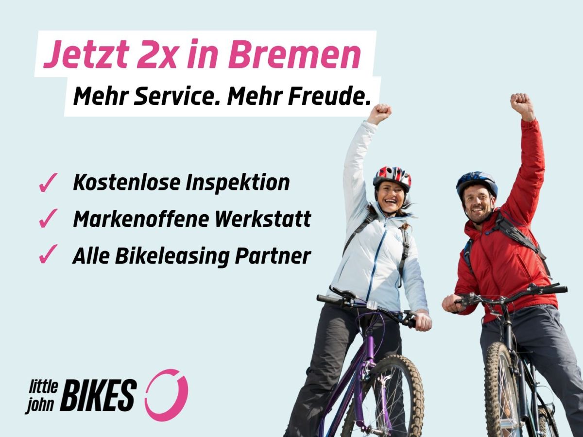 Auf Wachstumskurs: Aus Zweirad Jakst wird Little John Bikes + kostenlose Inspektion für E-Bikes & Fahrräder
