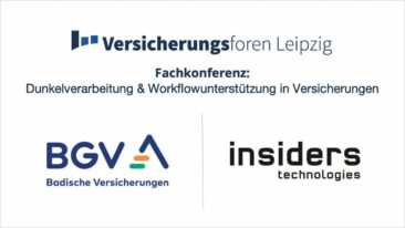 BGV und Insiders Technologies: KI-gestützte Dunkelverarbeitung steigert Effizienz in Versicherungsprozessen