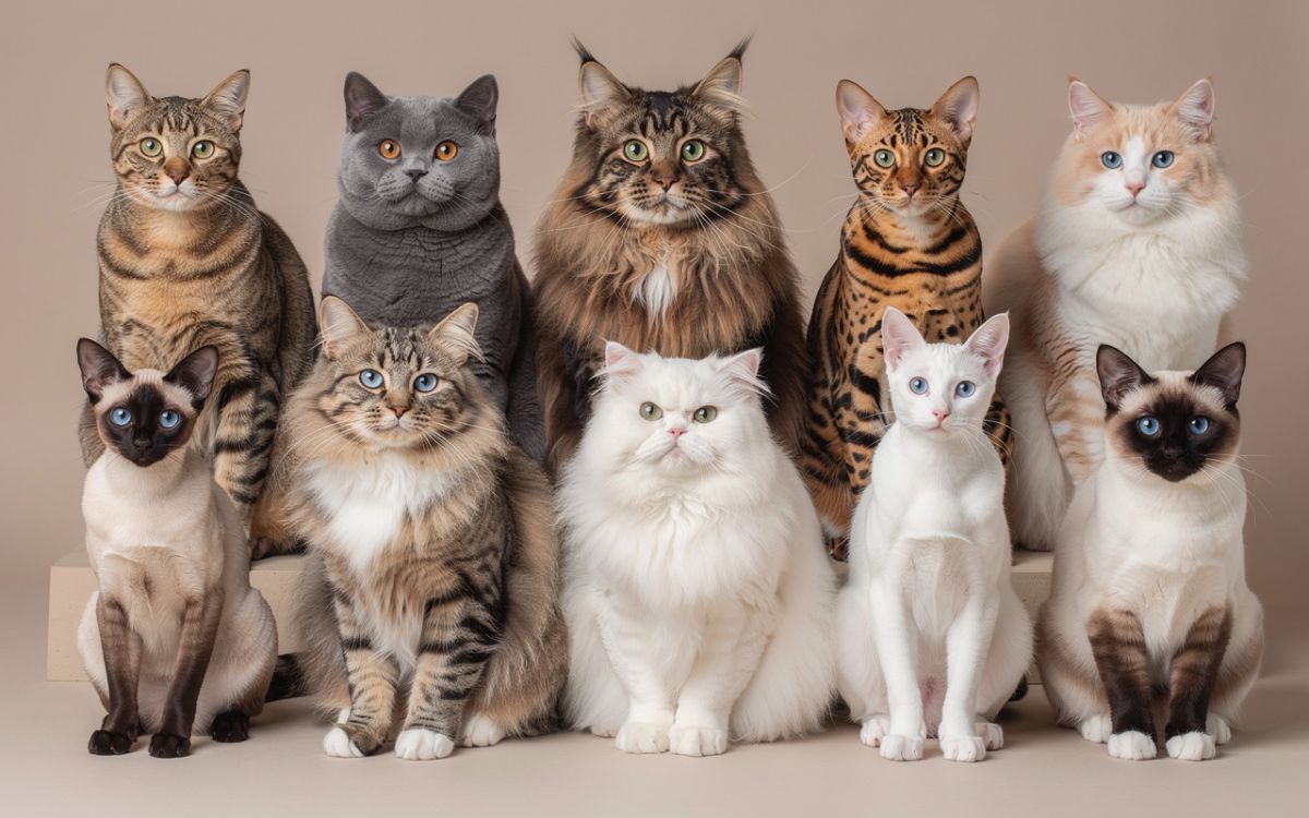 Die 10 beliebtesten Katzenrassen in Deutschland