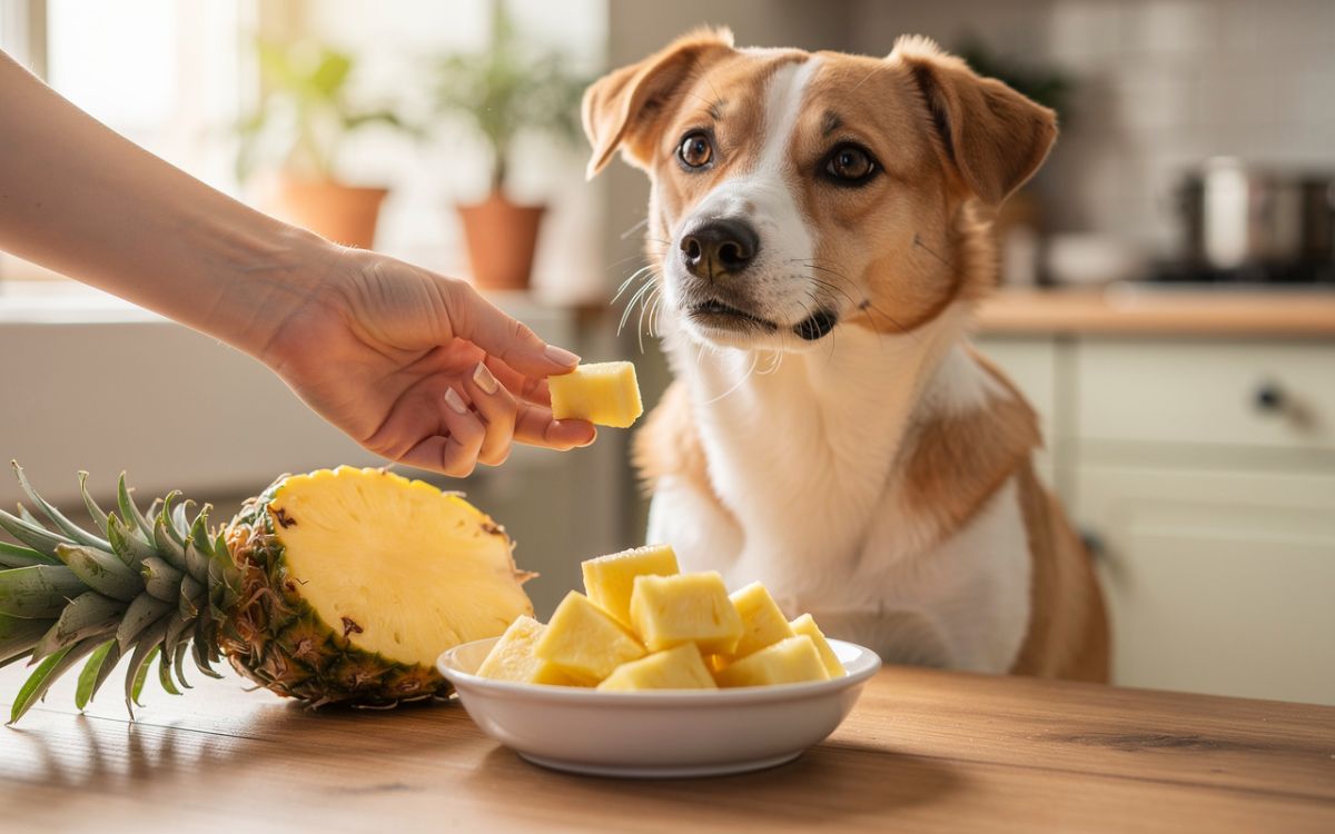 Dürfen Hunde Ananas essen?