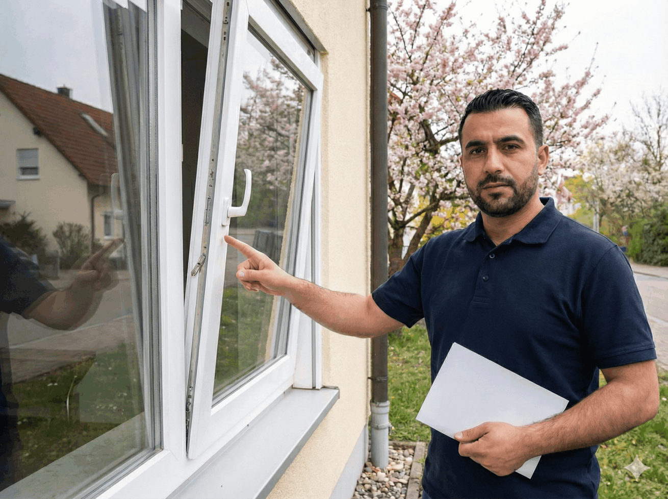Frischluft mit Folgen: Warum das gekippte Fenster im Frühling wie eine Einladung für Einbrecher ist.