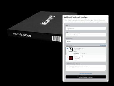Gesetz erst ab Juni? Das Brand cam/b führt neuen EU-Widerrufsbutton Monate vor der Pflicht ein