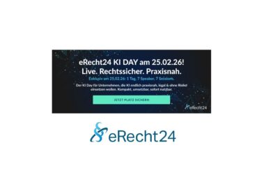 KI Day 2026 – Das neue Live-Event für rechtssichere KI-Nutzung von eRecht24