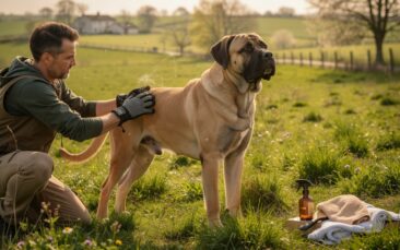 Mit dem Boerboel gesund durch den Frühling