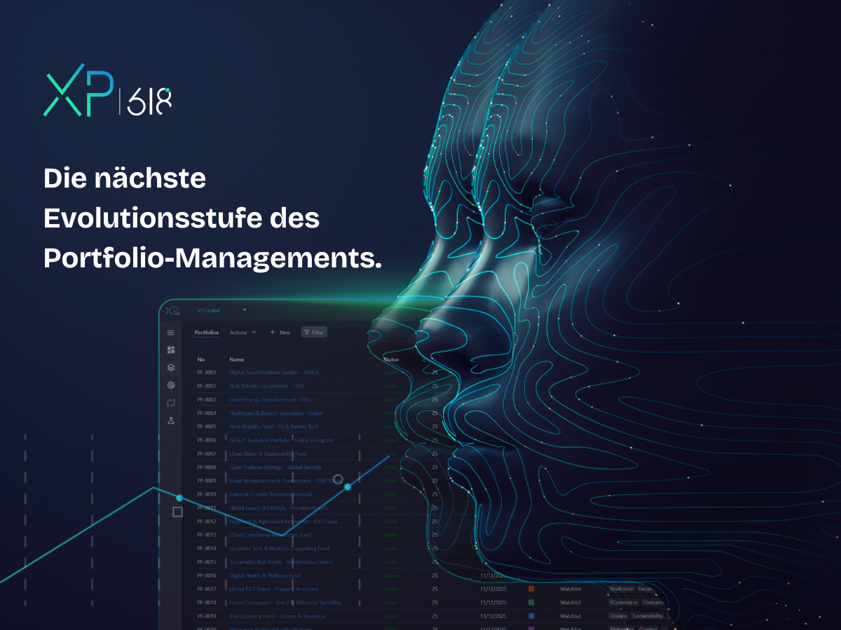 Münchner FinTech XP618 fordert Fondsmanager mit KI-Plattform heraus