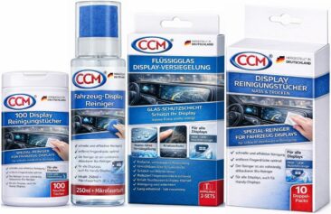 Neue Produktgruppe für Fahrzeugdisplays: Saubere Sicht & langlebiger Schutz mit dem CCM® Display-Sortiment
