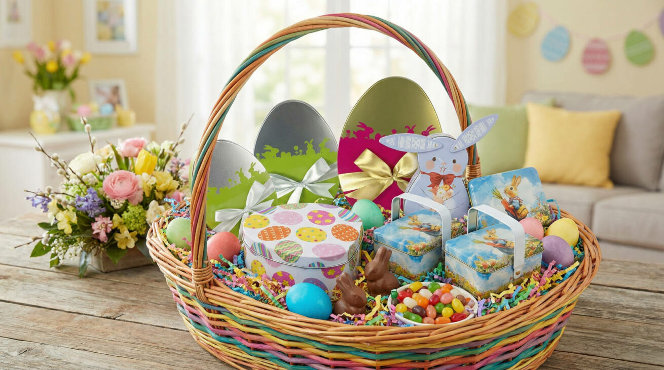 Osterdosen aus Metall – vielseitige Metallverpackungen für Ostern, Geschenke & Werbung