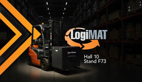 Premiere: GS Yuasa auf der LogiMAT 2026 – Halle 10, Stand F73