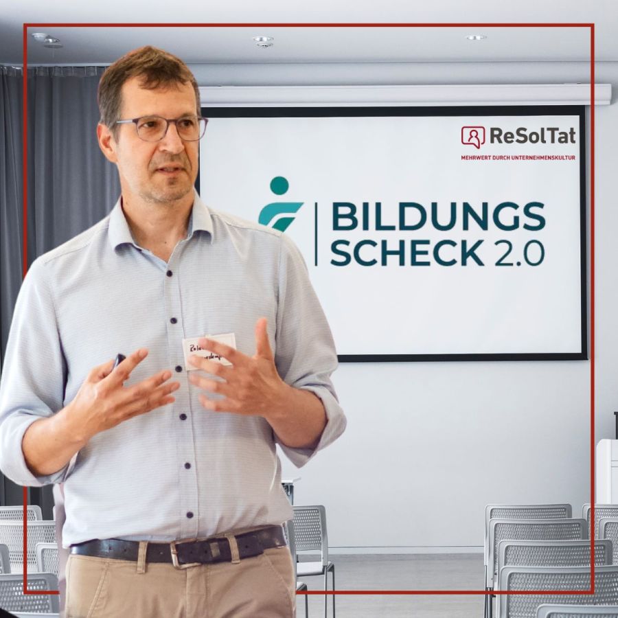ReSolTat informiert: Bildungsscheck 2.0 erleichtert Führungskräftetrainings für Unternehmen in NRW