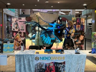Riesiger, reitbarer Drache Ryu für Events: Nekodanshi Highlight Firmenevents und Anime Conventions
